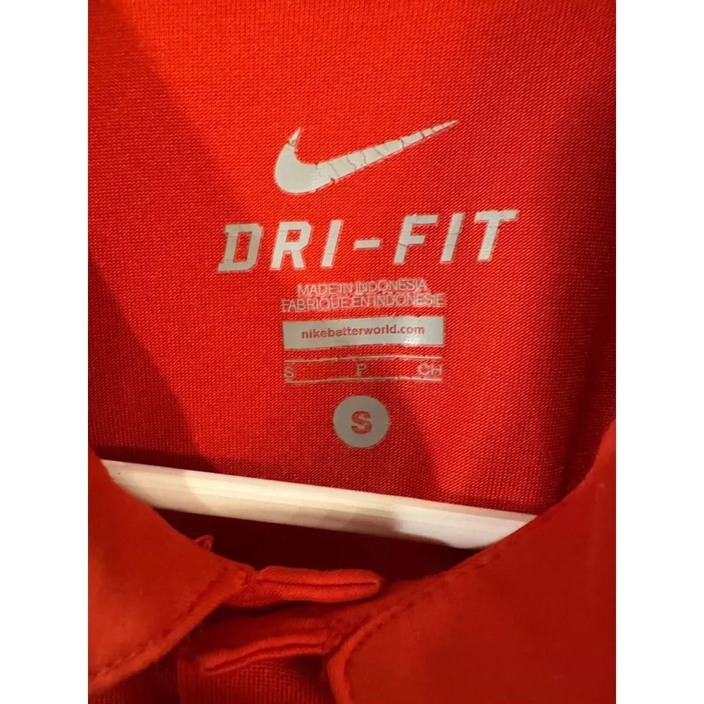 Nike‎ Dri Fit Polo Georgia Bulldogs Men's S Football Wicking Golf Casual